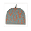 Knitted Tea Cosy Scottish Highland Stag Head  - Grey & Rust