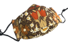Vintage Daisy Chain Fabric Washable Reusable Face Mask