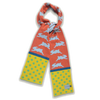 Knitted Rabbit Scarf - Scottish Lambswool Extra Long - Autumn Colours